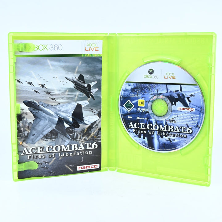 Ace Combat 6: Fires of Liberation - Xbox 360 Game + Manual - PAL - MINT DISC!