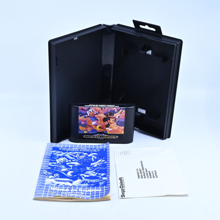 World of Illusion - Sega Mega Drive Game + Manual - PAL - FREE POST!