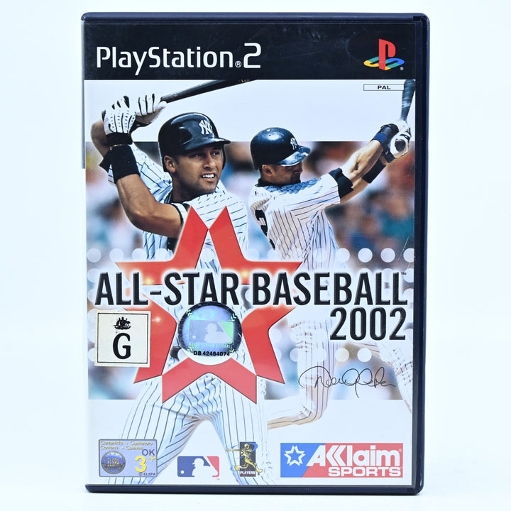 All-Star Baseball 2002 - Sony Playstation 2 / PS2 Game + Manual - PAL