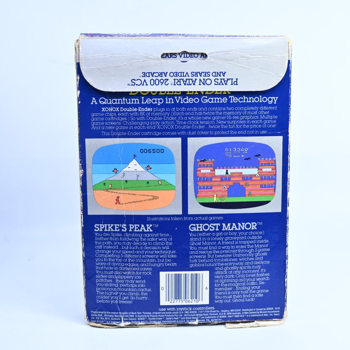 Ghost Manor / Spike's Peak - Double Ender - Atari 2600 Boxed Game - PAL