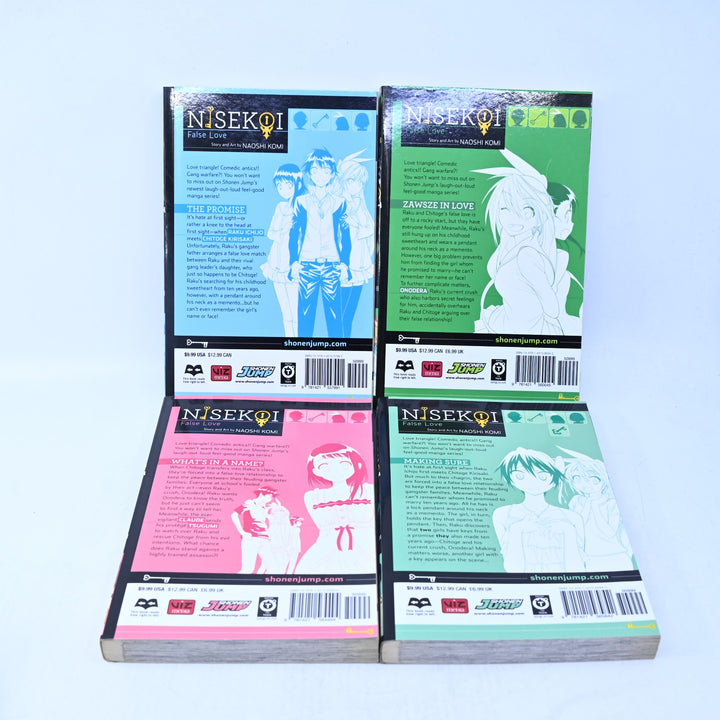Nisekoi: False Love - Volumes 1-10 - Naoshi Komi - Shonen Jump - Manga