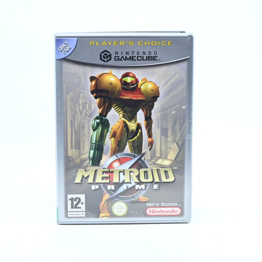 Metroid Prime - Nintendo Gamecube Game + Manual - PAL - FREE POST!