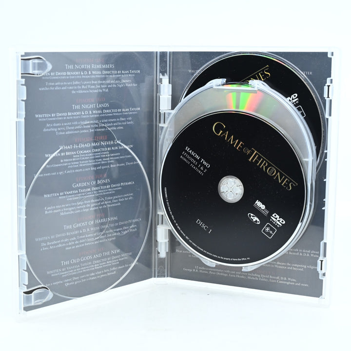 Game of Thrones Season 2 - Aus PAL - Region 4 - DVD