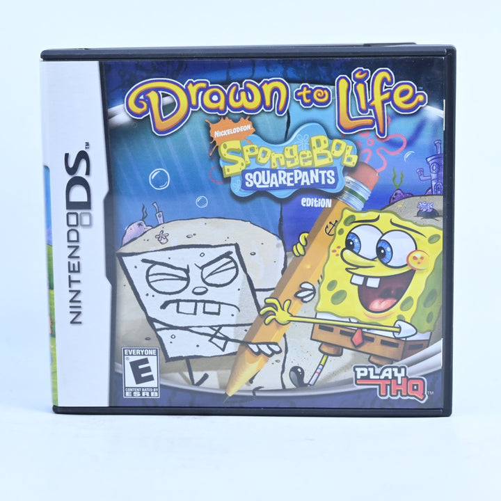 Drawn to Life SpongeBob Squarepants - Nintendo DS Game - Region Free + Manual