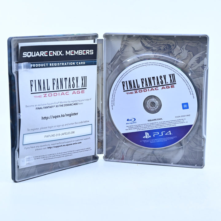 Final Fantasy XII: The Zodiac Age - Steelbook Edition - PS4 Game