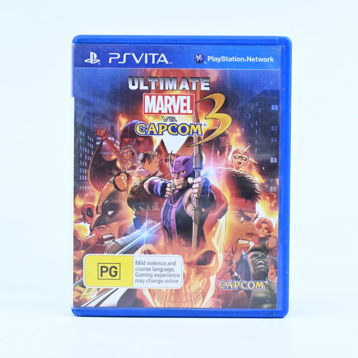 Ultimate Marvel vs. Capcom 3 - Sony PS Vita Game - FREE POST!