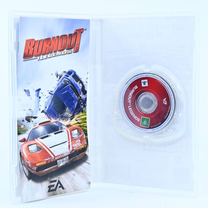 Burnout Legends - Sony PSP Game + Manual - FREE POST!