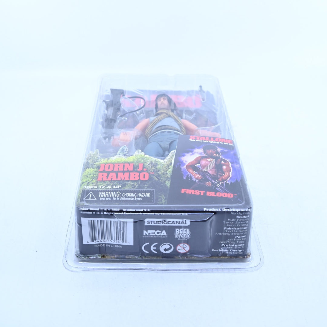 SEALED! John J. Rambo - Rambo: First Blood - NECA - Reel Toys - Action Figure