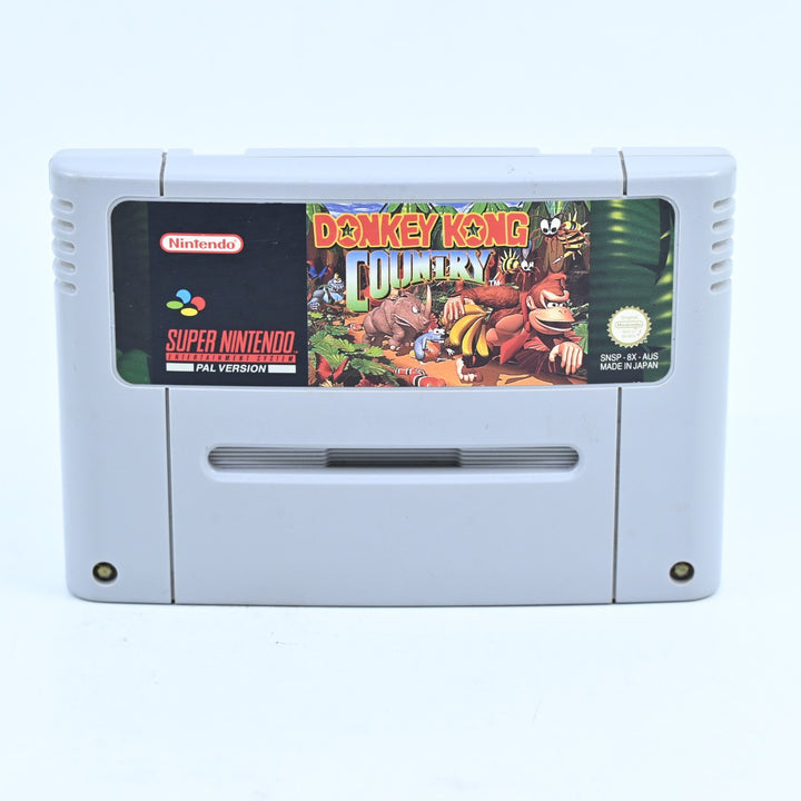Donkey Kong Country - Super Nintendo / SNES Game - PAL - FREE POST!