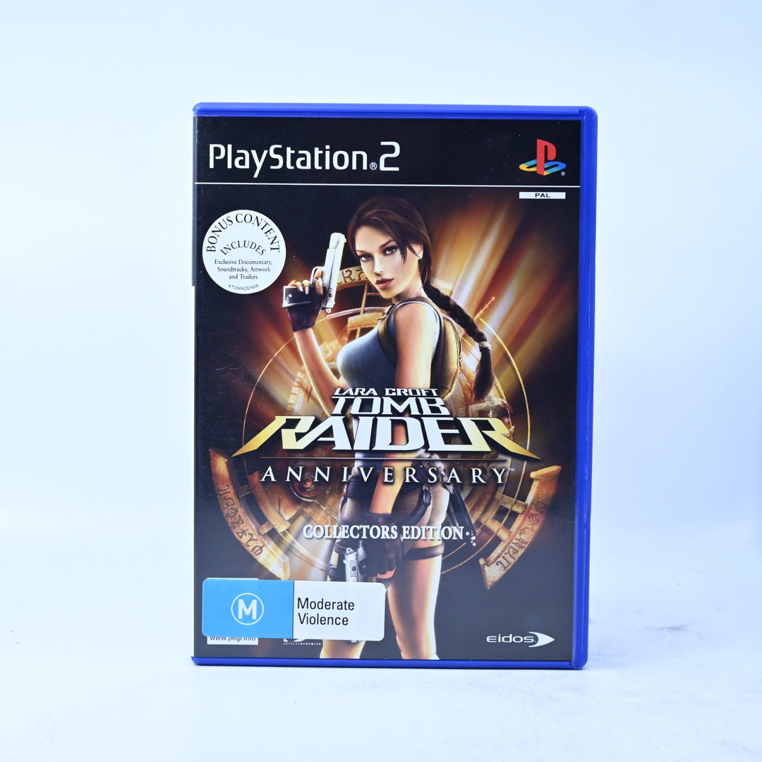 Lara Croft Tomb Raider: Anniversary - Sony Playstation 2 / PS2 Game + Manual