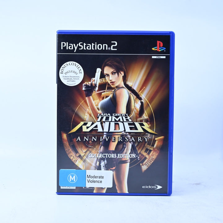 Lara Croft Tomb Raider: Anniversary - Sony Playstation 2 / PS2 Game + Manual