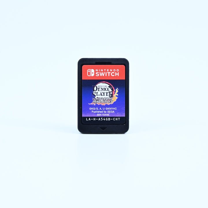 Demon Slayer: Kimetsu no Yaiba The Hinokami Chronicles - Switch Game - Cartridge