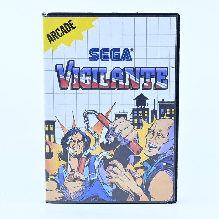 Vigilante - Sega Master System Game + Manual - PAL - FREE POST!