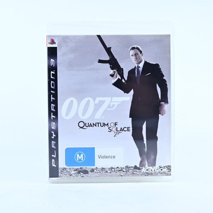 James Bond 007: Quantum of Solace - Sony Playstation 3 / PS3 Game + Manual