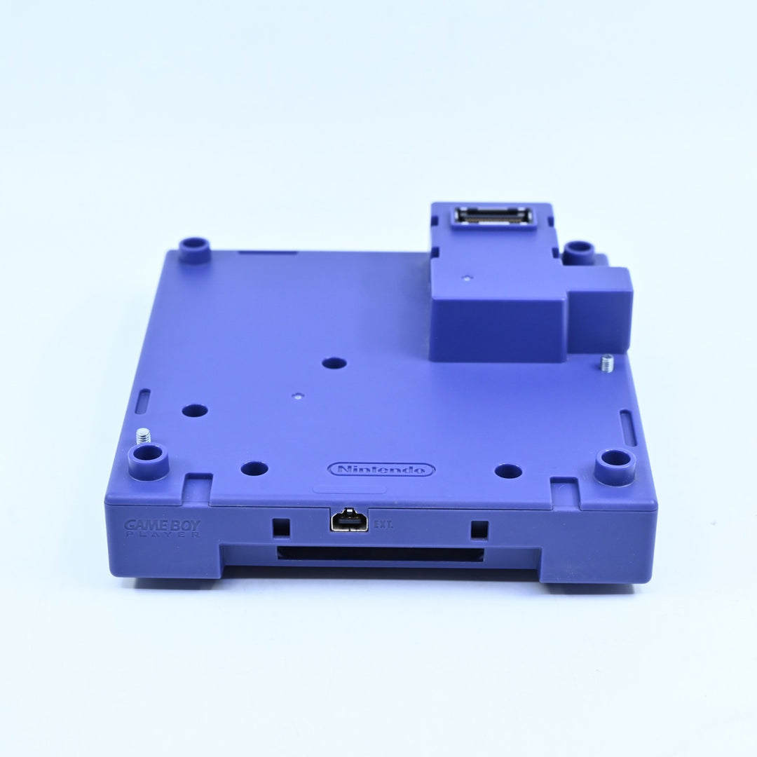 Boxed Indigo GameBoy Player + Disc - Nintendo Gamecube Accessory - PAL