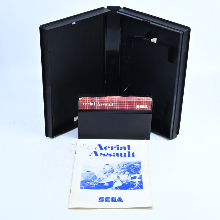 Aerial Assault - Sega Master System Game + Manual - PAL - FREE POST!