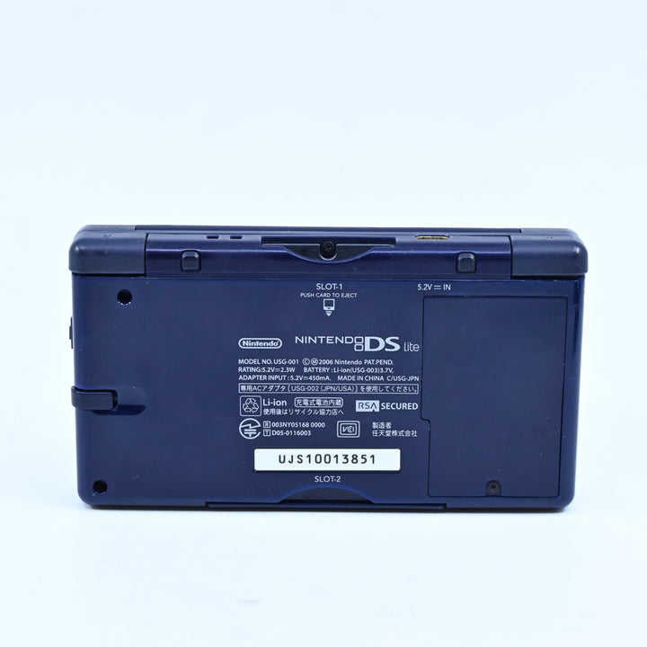 Enamel Navy - Nintendo DS Lite Console - USG-002 - FREE POST!