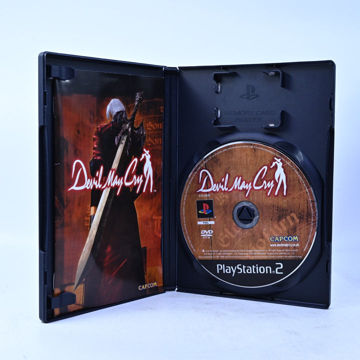Devil May Cry - Sony Playstation 2 / PS2 Game + Manual - PAL - MINT DISC!