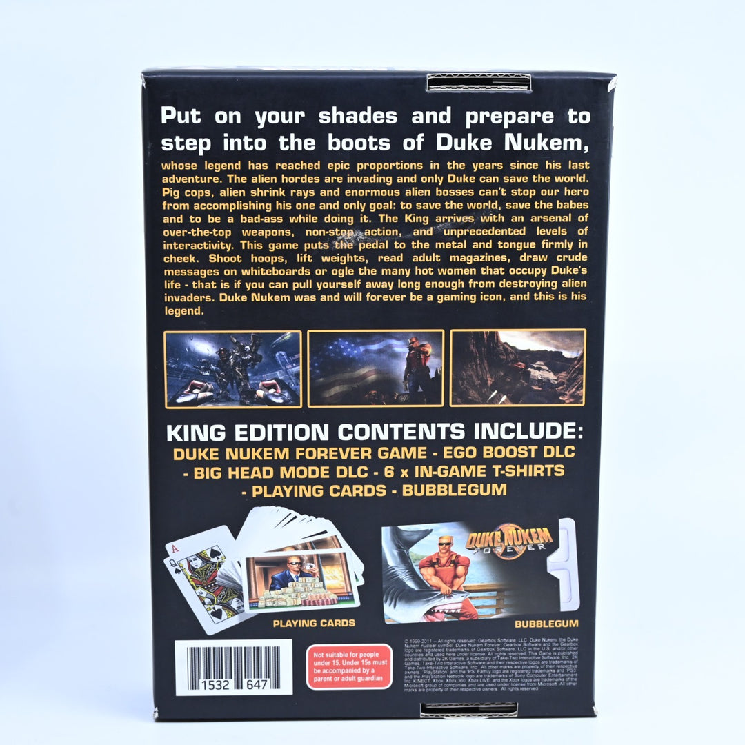 Duke Nukem Forever King Edition 805/2500 - Xbox 360 Game + Manual - PAL