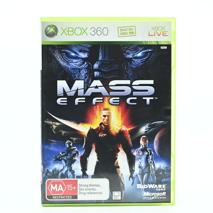 Mass Effect - Xbox 360 Game + Manual - PAL - MINT DISC!