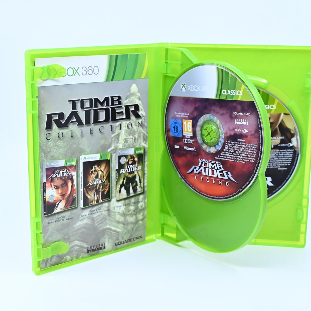 Tomb Raider Collection - Xbox 360 Game + Manual - PAL - MINT DISC!