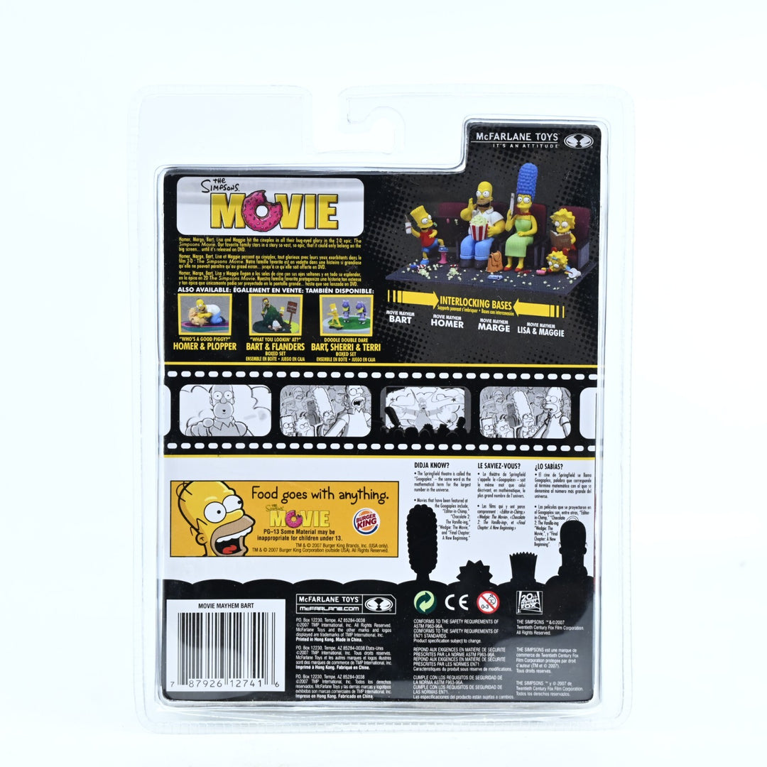 Movie Mayhem Bart - The Simpsons Movie - McFarlane Toys - Toy