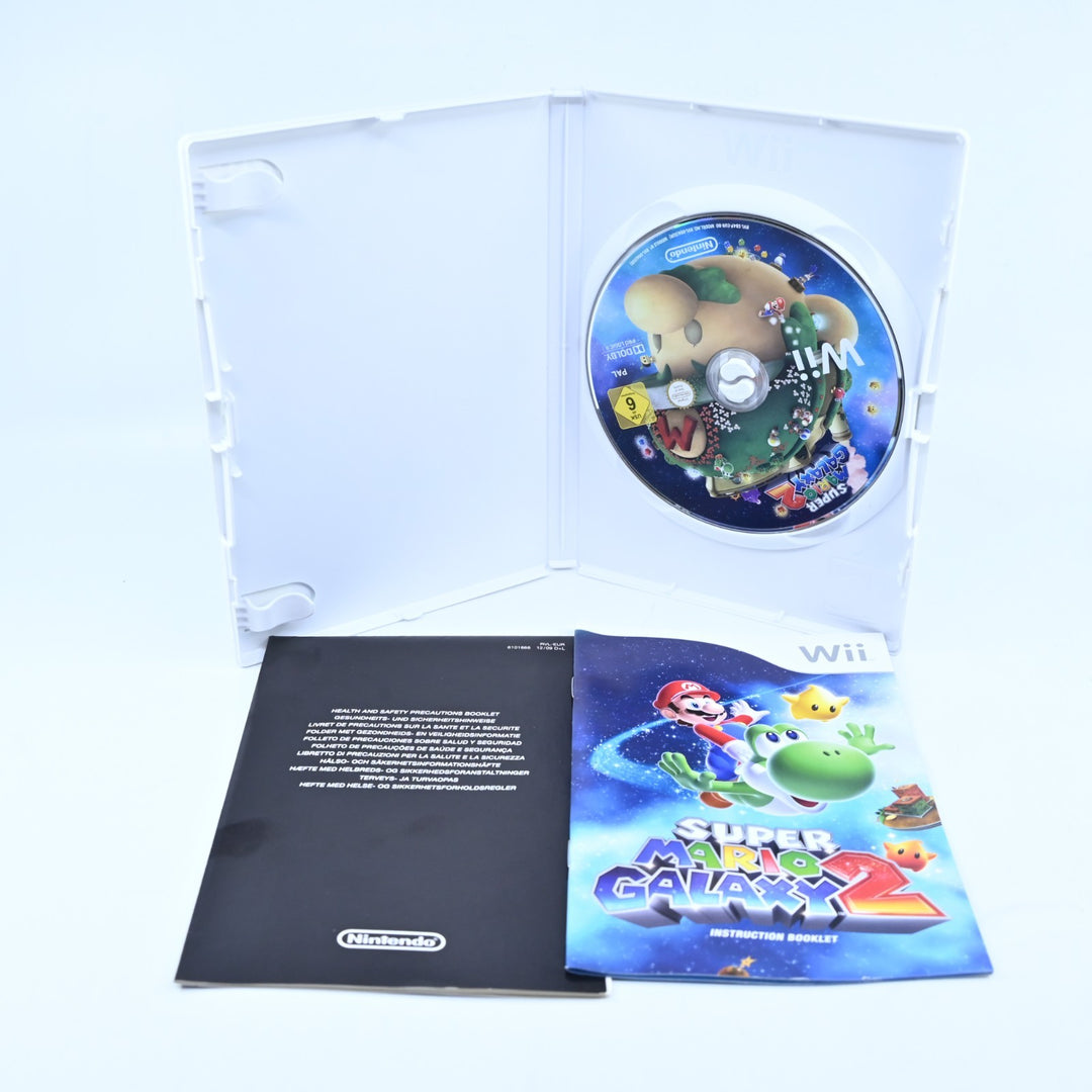 Super Mario Galaxy 2 - Nintendo Wii Game + Manual - PAL - MINT DISC!