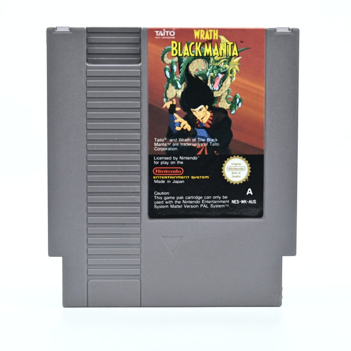 Wrath of the Black Manta - Nintendo Entertainment System / NES Game - PAL