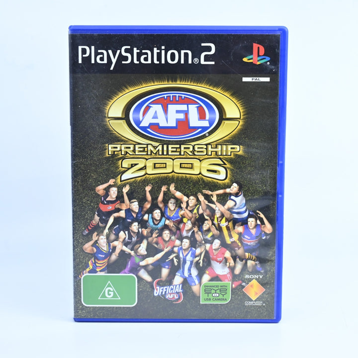 AFL Premiership 2006 - Sony Playstation 2 / PS2 Game - No Manual - PAL