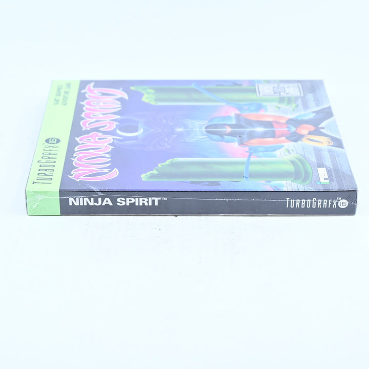 SEALED! Ninja Spirit - TurboGrafx-16 / PC Engine Boxed Game - NTSC-U/C
