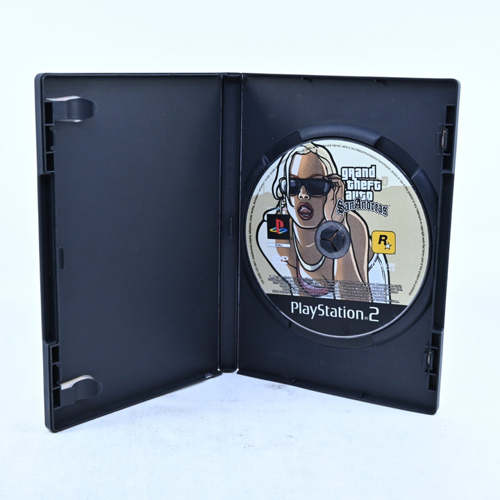 Grand Theft Auto: San Andreas - Sony Playstation 2 / PS2 Game - No Manual or Map