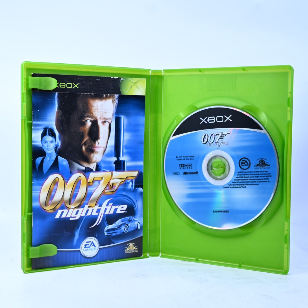 James Bond 007: Nightfire - Original Xbox Game + Manual - PAL - MINT DISC!