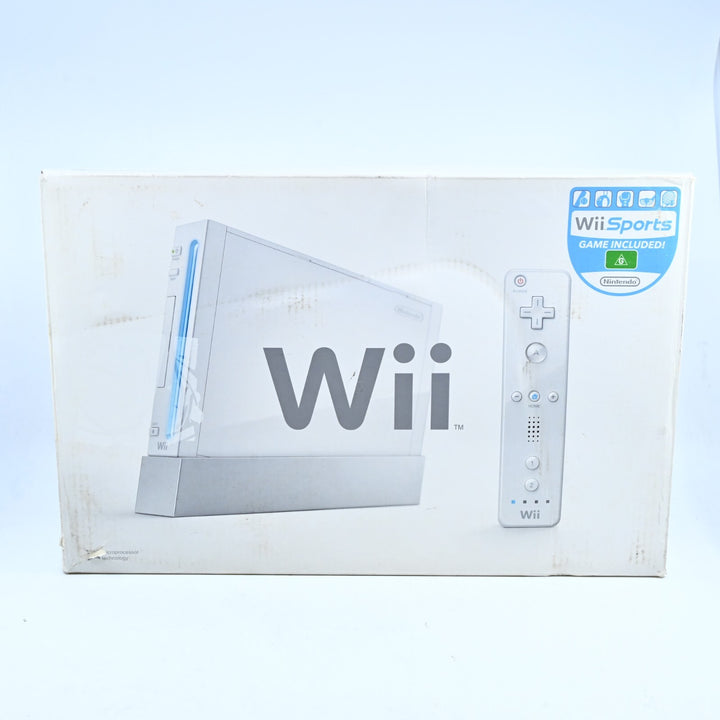 White - Nintendo Wii Boxed Console - PAL - FREE POST!