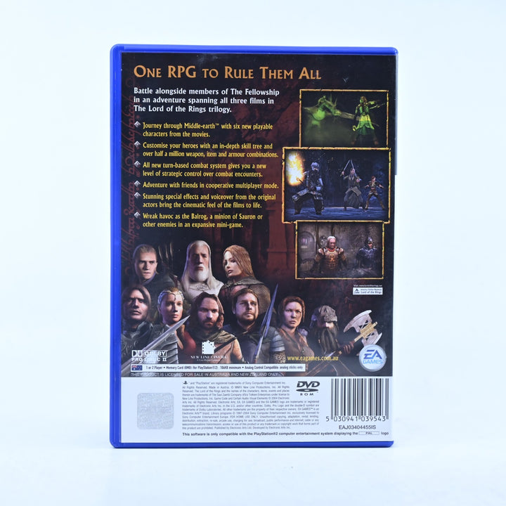 The Lord of the Rings The Third Age - PS2 Game - No Manual - PAL
