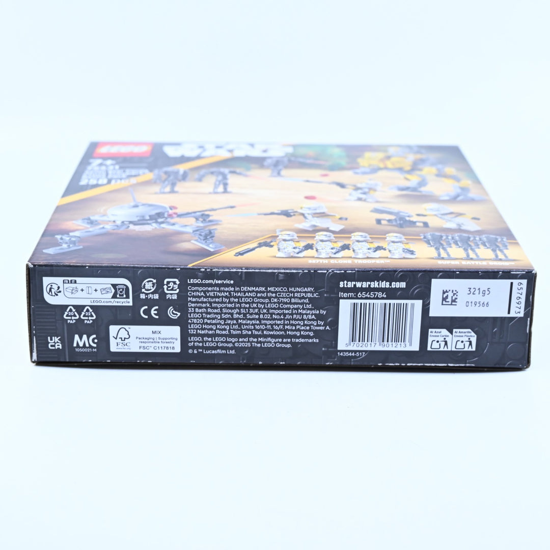 SEALED! LEGO 75431 Star Wars - 327th Star Corps Clone Troopers Battle Pack - Toy
