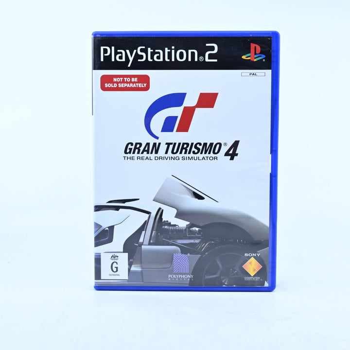 Gran Turismo 4 - Sony Playstation 2 / PS2 Game + Manual - PAL - MINT DISC!