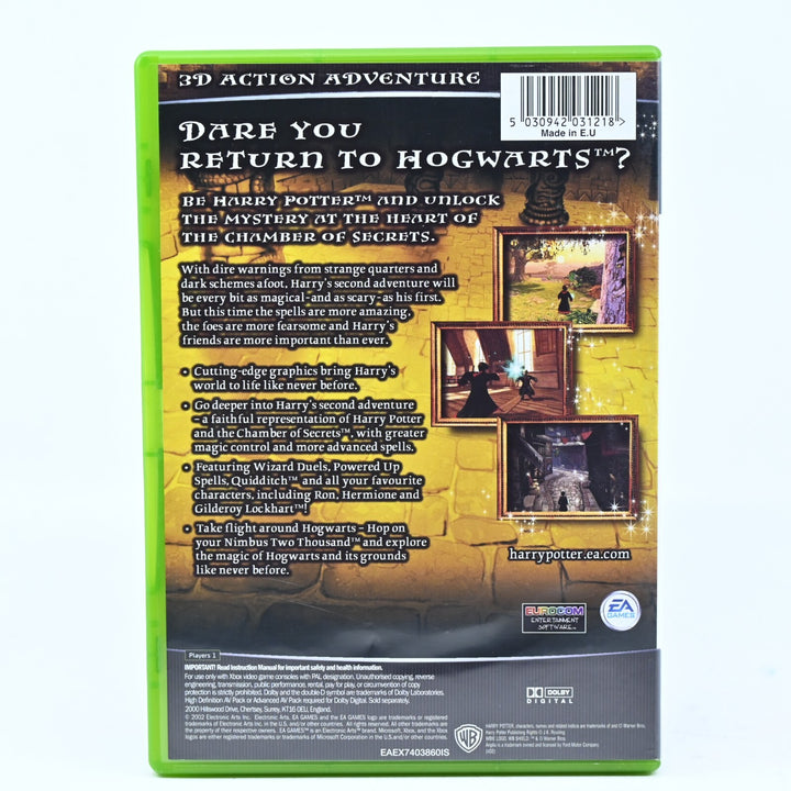 Harry Potter and the Chamber of Secrets - Original Xbox Game - PAL - MINT DISC!
