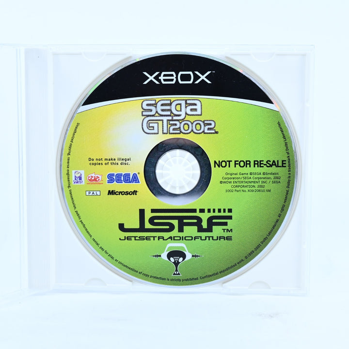Sega GT2002 & Jet Set Radio Future - Original Xbox Game - Disc Only - PAL