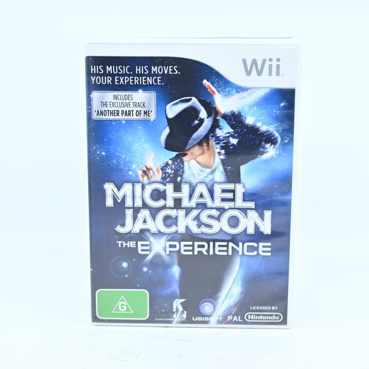 Michael Jackson The Experience - Nintendo Wii Game + Manual - PAL - FREE POST!