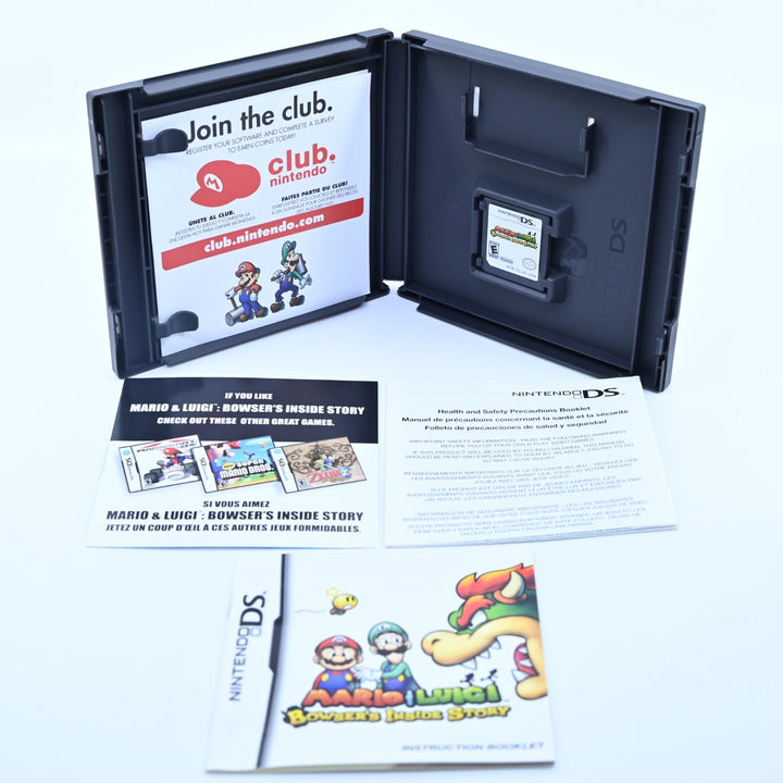 Mario & Luigi: Bowser's Inside Story - Nintendo DS Game - PAL + Manual