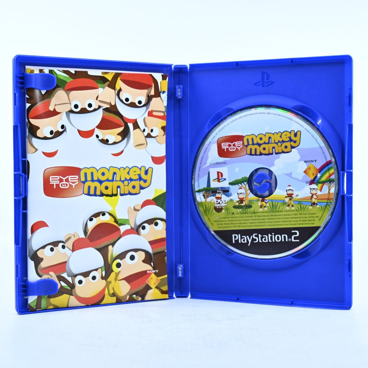 EyeToy: Monkey Mania - Sony Playstation 2 / PS2 Game + Manual - PAL - MINT DISC!
