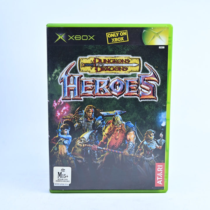 Dungeons & Dragons Heroes - Original Xbox Game + Manual - PAL - MINT DISC!