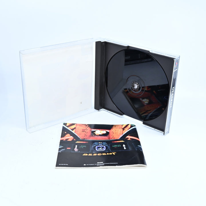 Descent! FACTORY DEFECT MANUAL!  - PS1 Game + Manual - PAL - MINT DISC!