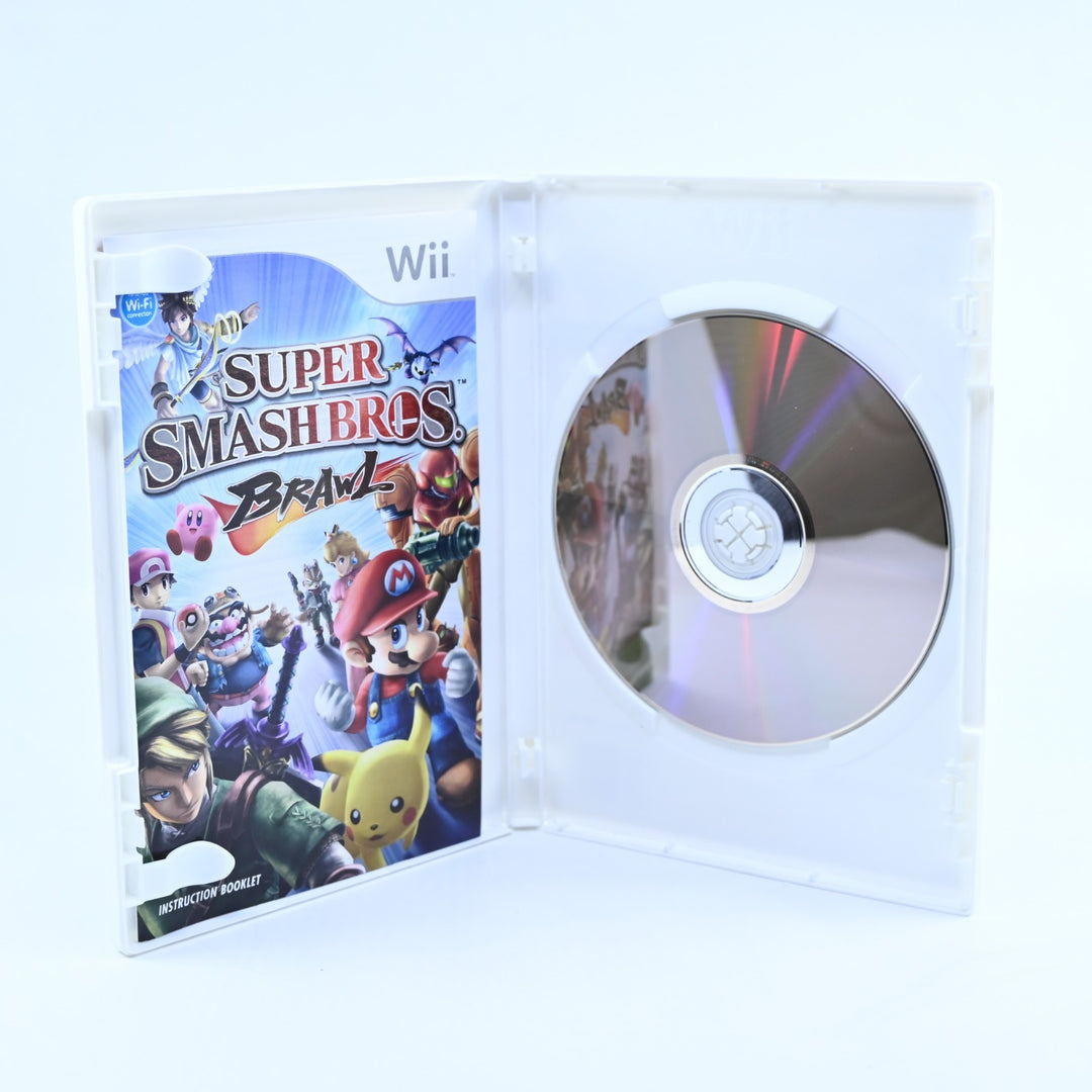 Super Smash Bros. Brawl - Nintendo Wii Game + Manual - PAL - MINT DISC!