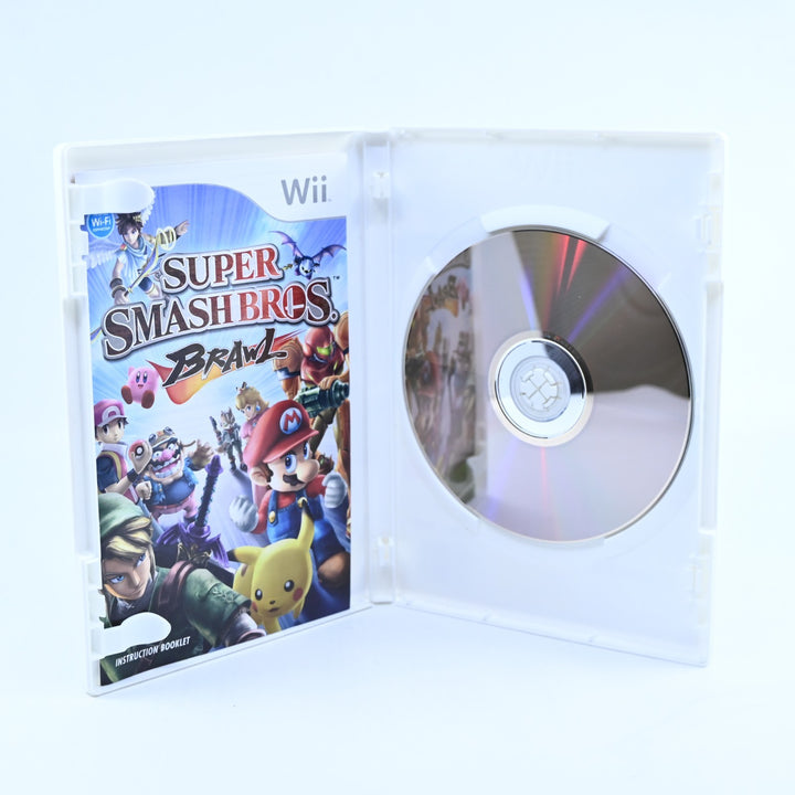Super Smash Bros. Brawl - Nintendo Wii Game + Manual - PAL - MINT DISC!