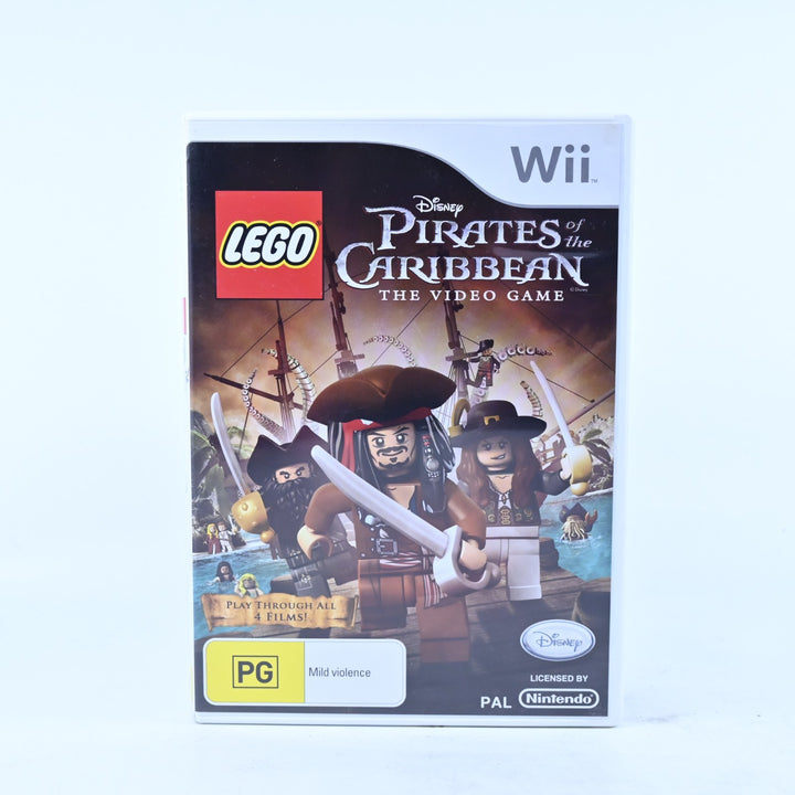 LEGO Pirates of the Caribbean - Nintendo Wii Game + Manual - PAL - MINT DISC!