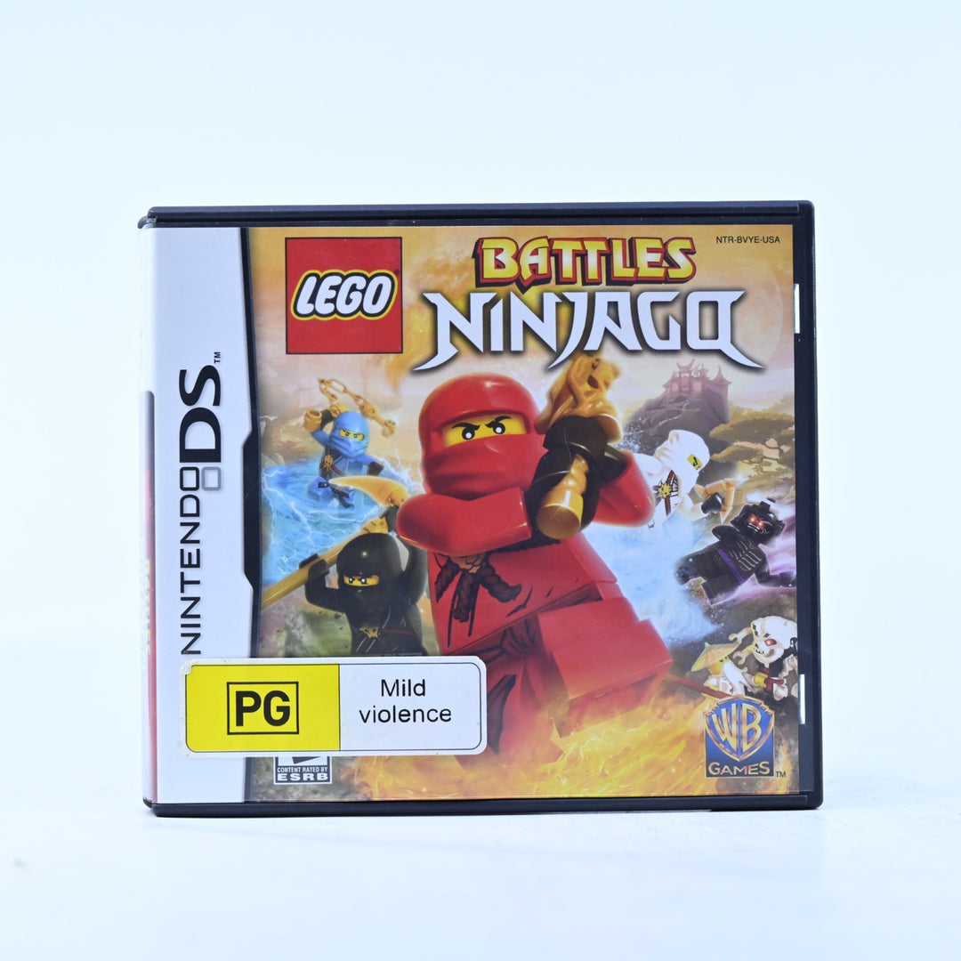 LEGO Battles Ninjago - Nintendo DS Game - PAL + Manual - FREE POST!