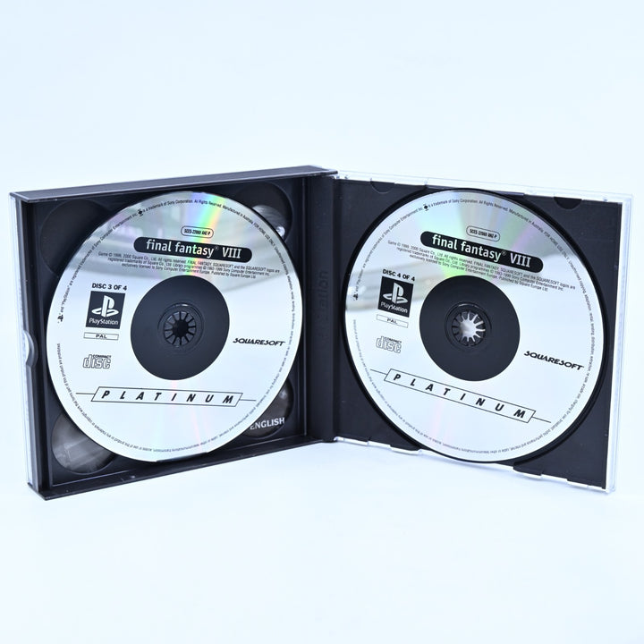 Final Fantasy VIII 8 - Sony Playstation 1 / PS1 Game + Manual - PAL - MINT DISC!
