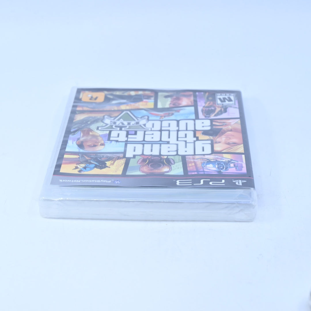 Grand Theft Auto V 5 - SEALED! - PS3 Game + Manual - Region Free - MINT DISC!