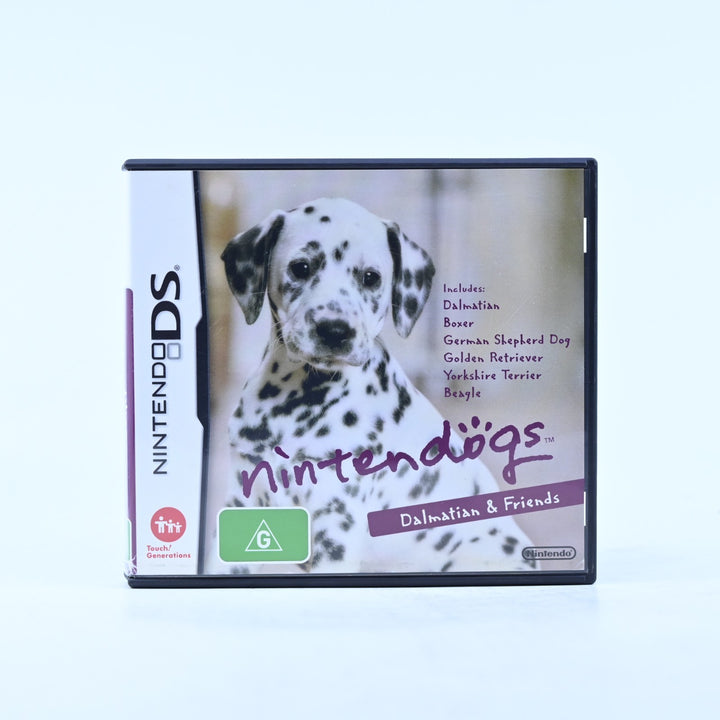 Nintendogs: Dalmatian &amp; Friends - Nintendo DS Game - PAL + Manual - FREE POST!